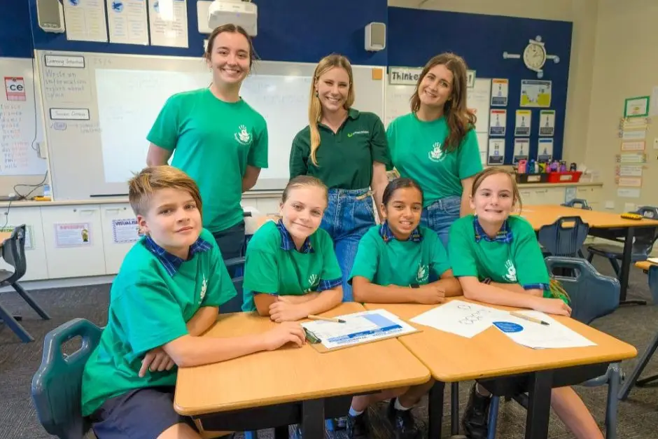 EcoMarines Ambassadors at Eagle Junction State School
