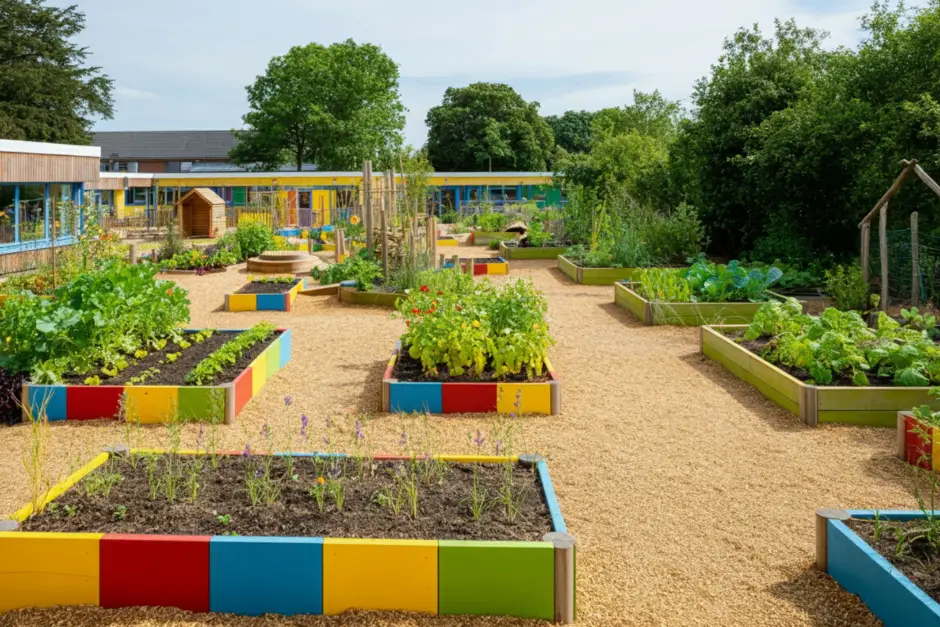 EcoMarines School Garden