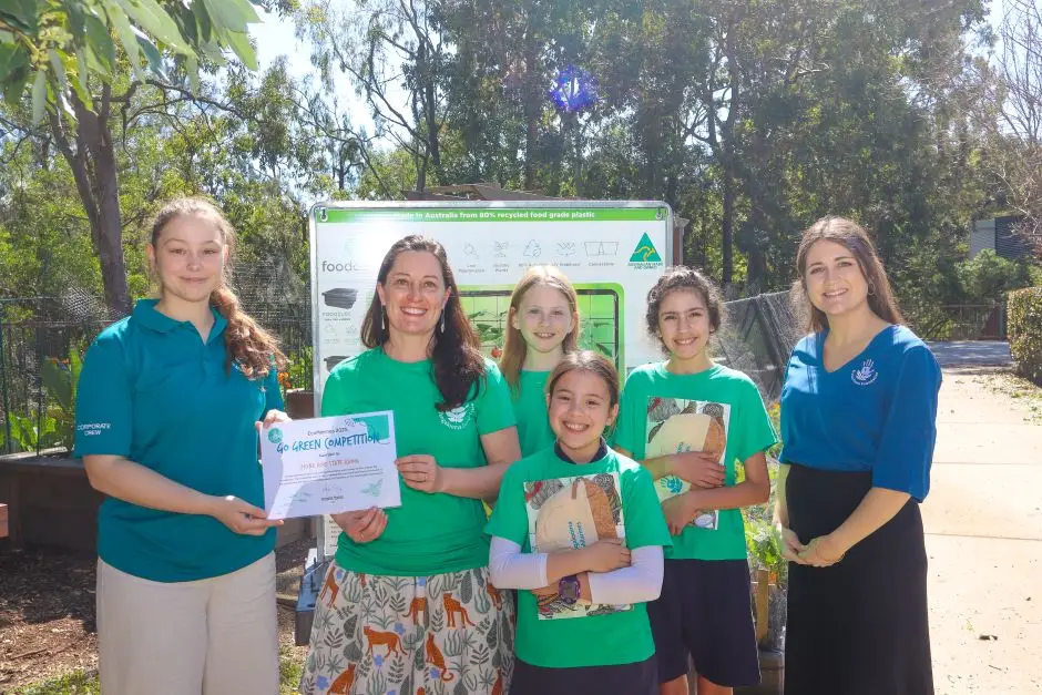 EcoMarines Ambassadors at Payne Road State School