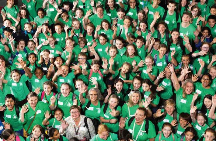 EcoMarines Ambassador Go Green Group Photo