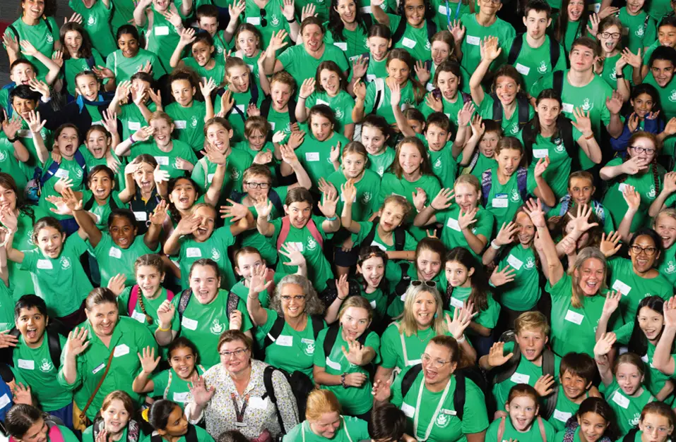 EcoMarines Ambassador Go Green Group Photo